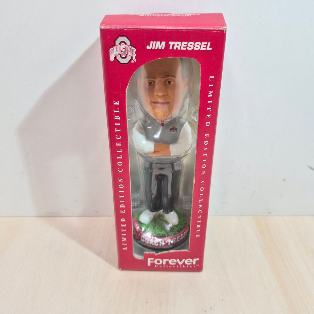 Ohio State Buckeyes Jim Tressel Bobblehead Forever Collectibles Limited Edition